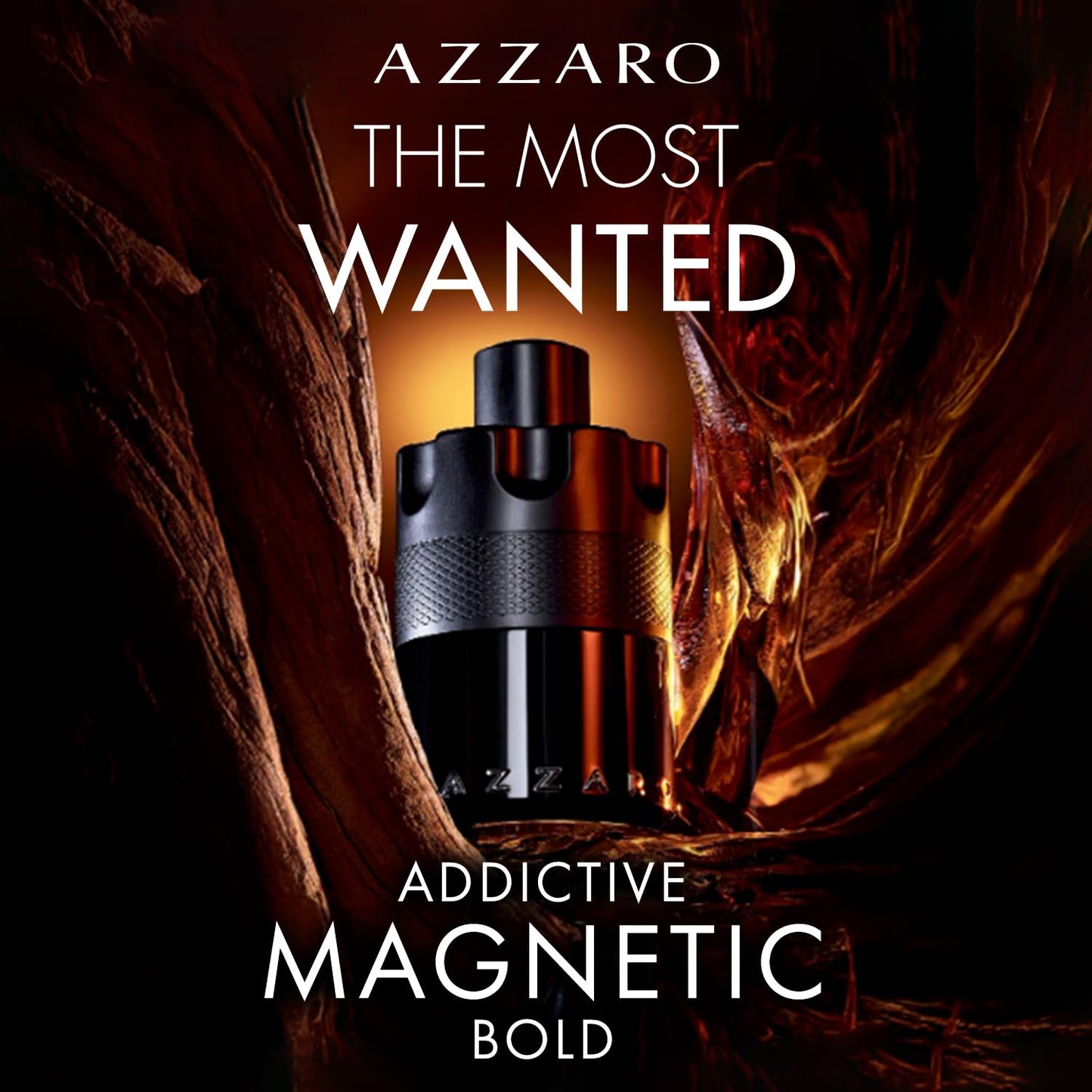 Azzaro The Most Wanted Eau de Parfum Intense – Seductive Woody Scent for Men – 3.4 oz (100 ml)