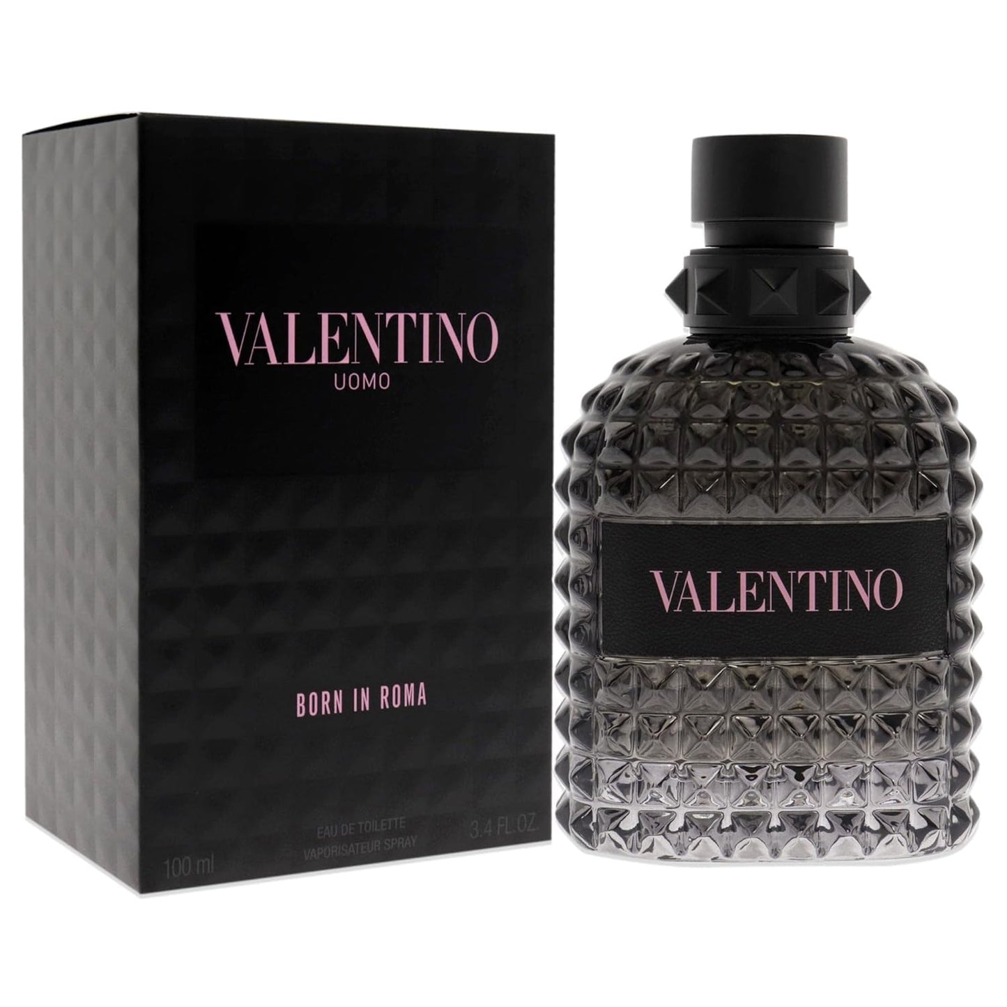Valentino Uomo Born in Roma Eau de Toilette Cologne for Men (3.4 fl oz / 100ml)