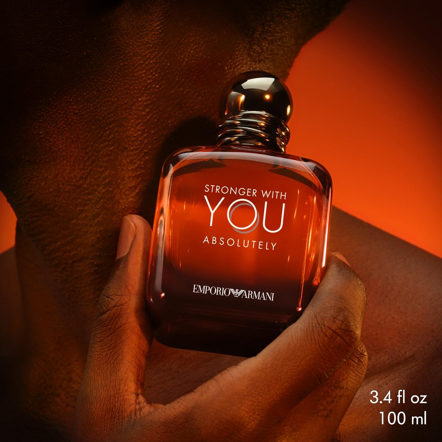 Armani beauty stronger with you absolutely cologne Spray for Men – 100ml 3.4 fl Oz