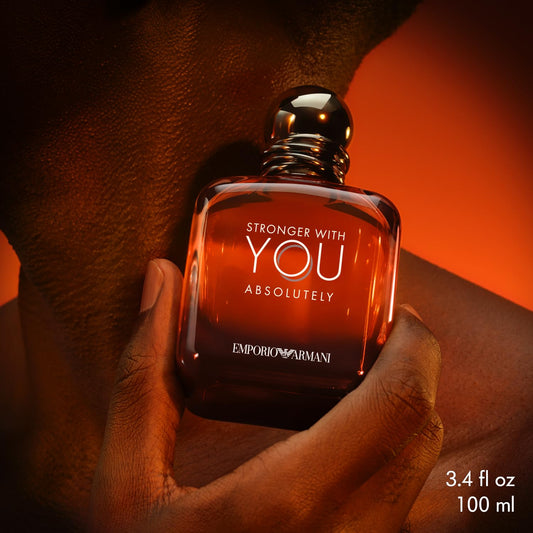 Armani beauty stronger with you absolutely cologne Spray for Men – 100ml 3.4 fl Oz