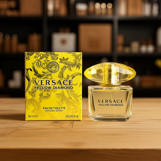 Versace Yellow Diamond Eau de Toilette cologne for Women – (3.0 oz (90 ml))